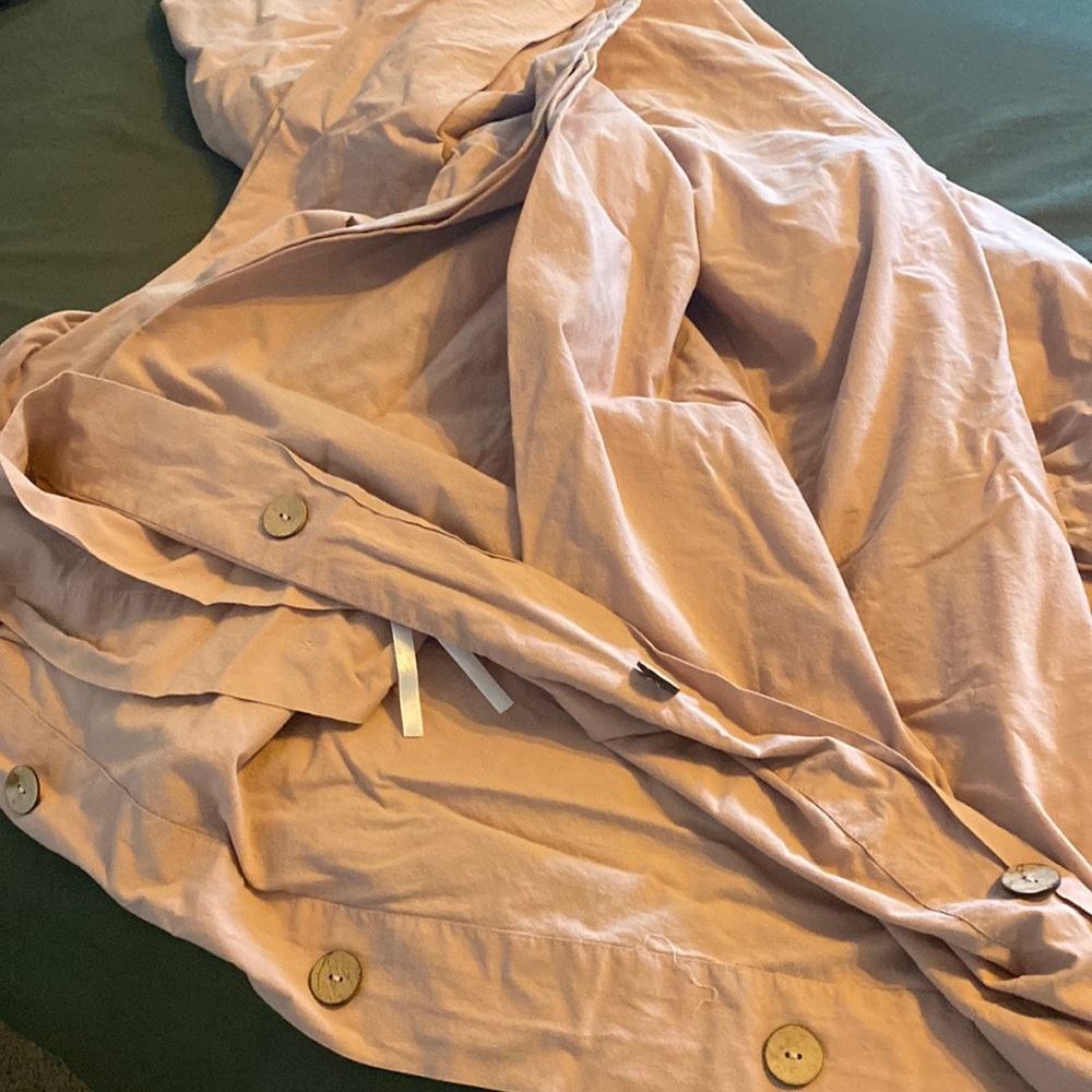 King size duvet and shams
